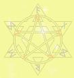 andred/herne symbol - pentacle on hexagram gods' names in runes